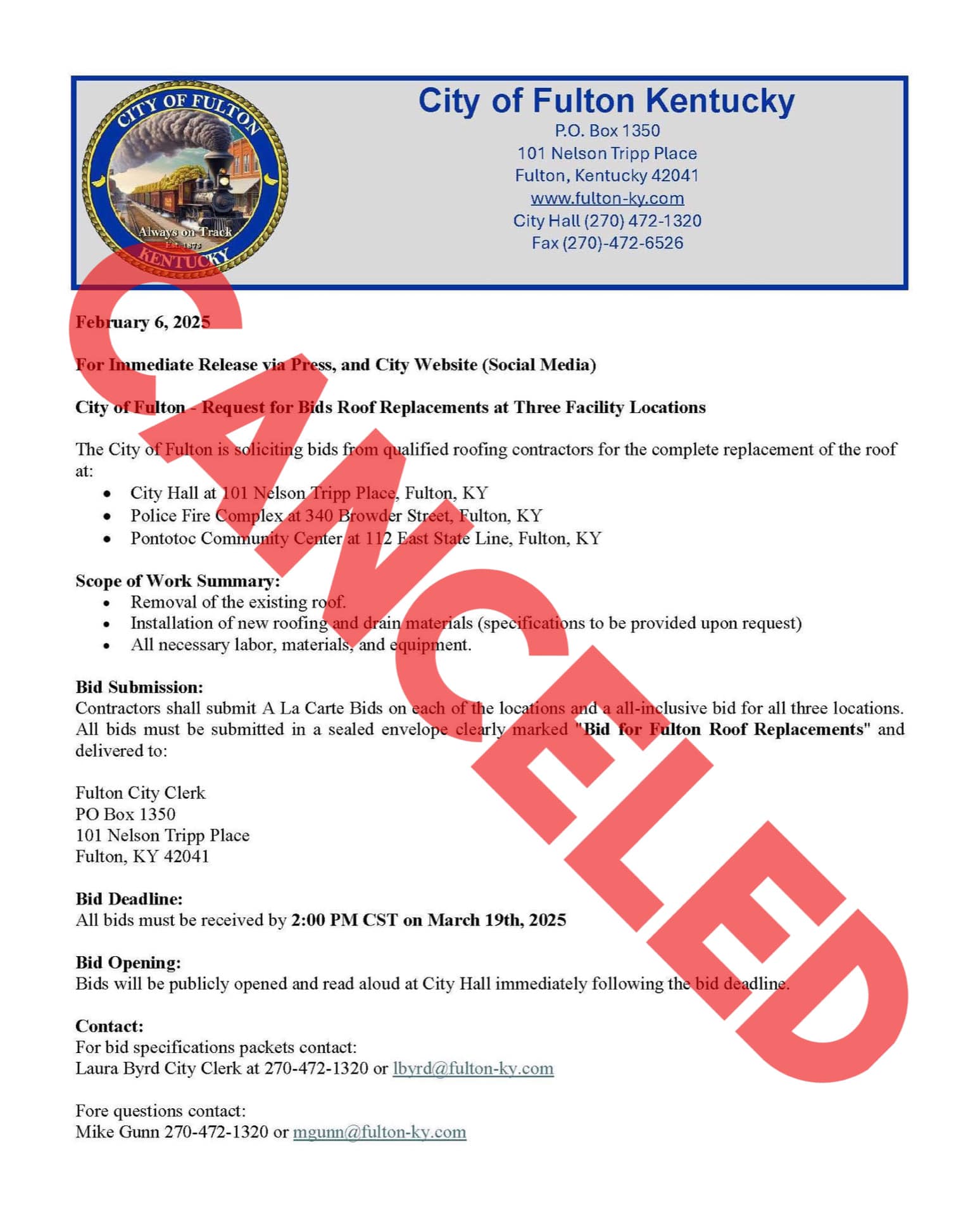 Canceled Image